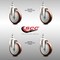 Service Caster 5 Inch 316SS Maroon Polyurethane Wheel Swivel 1/2 Inch Threaded Stem Caster Set SCC-SS316TS20S514-PPUB-MRN-121315-4 - alternate 5